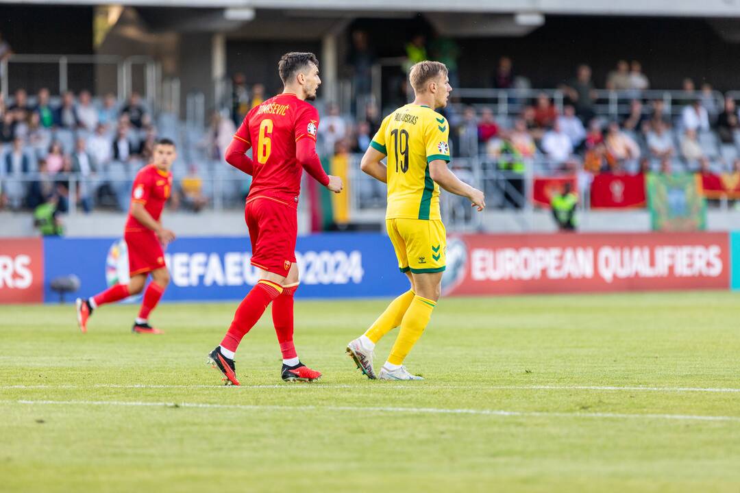 Europos futbolo čempionato atranka: Lietuva – Juodkalnija 2:2