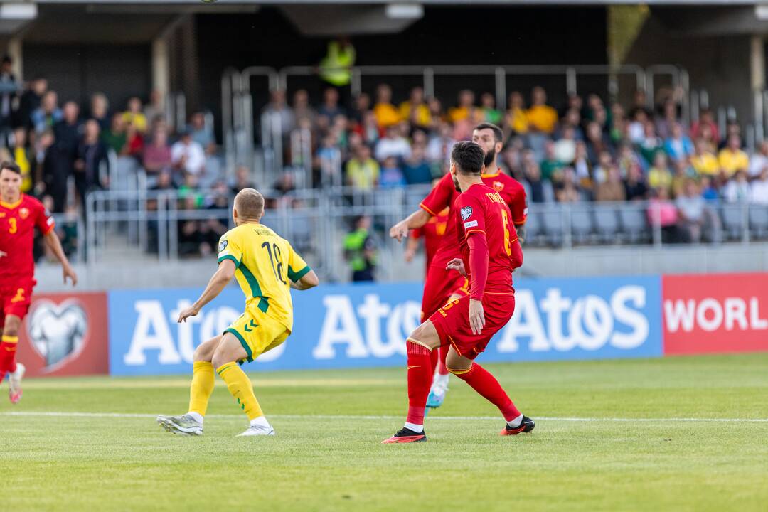 Europos futbolo čempionato atranka: Lietuva – Juodkalnija 2:2