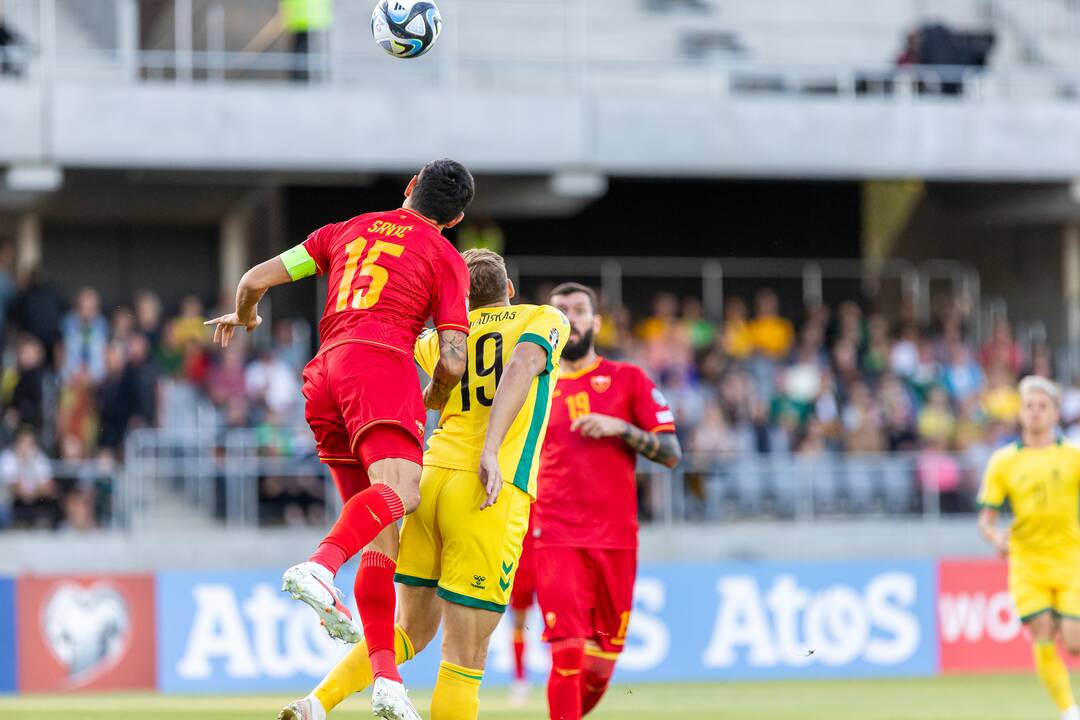 Europos futbolo čempionato atranka: Lietuva – Juodkalnija 2:2