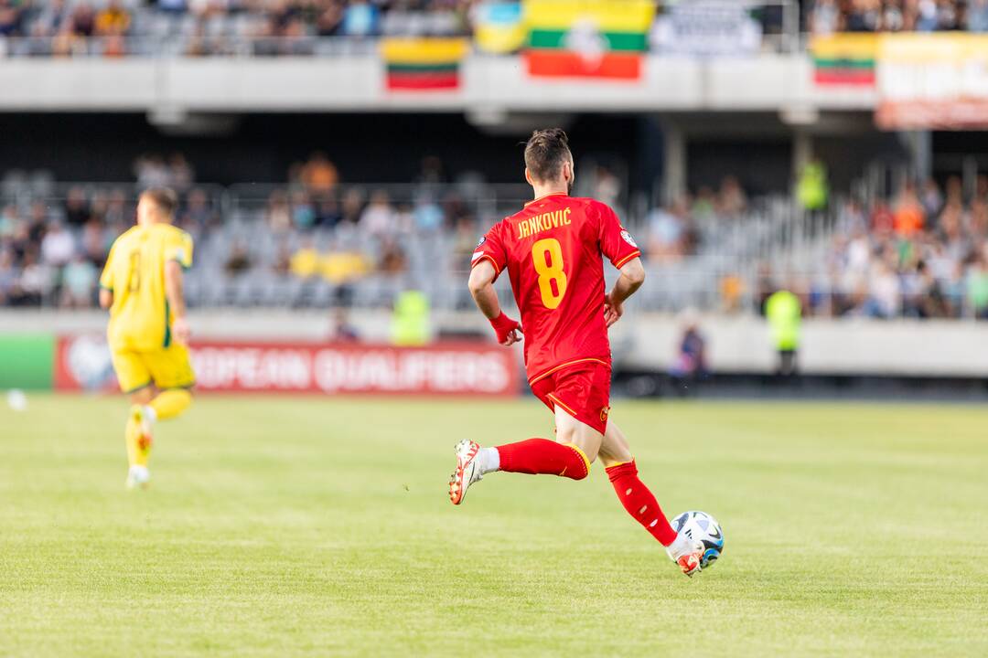 Europos futbolo čempionato atranka: Lietuva – Juodkalnija 2:2