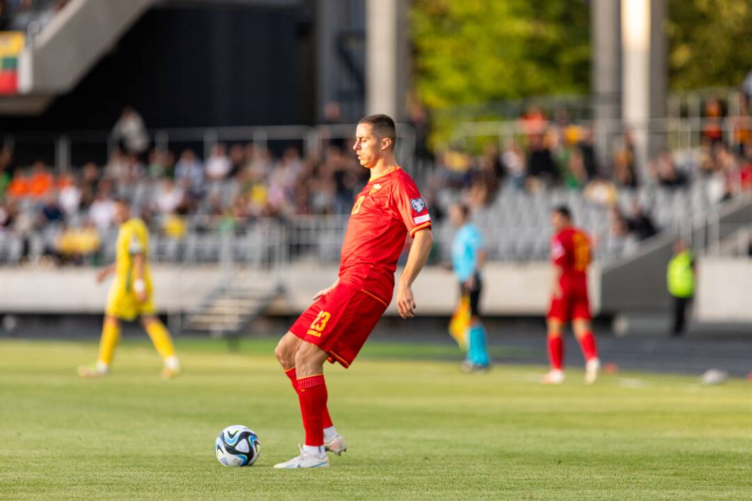Europos futbolo čempionato atranka: Lietuva – Juodkalnija 2:2