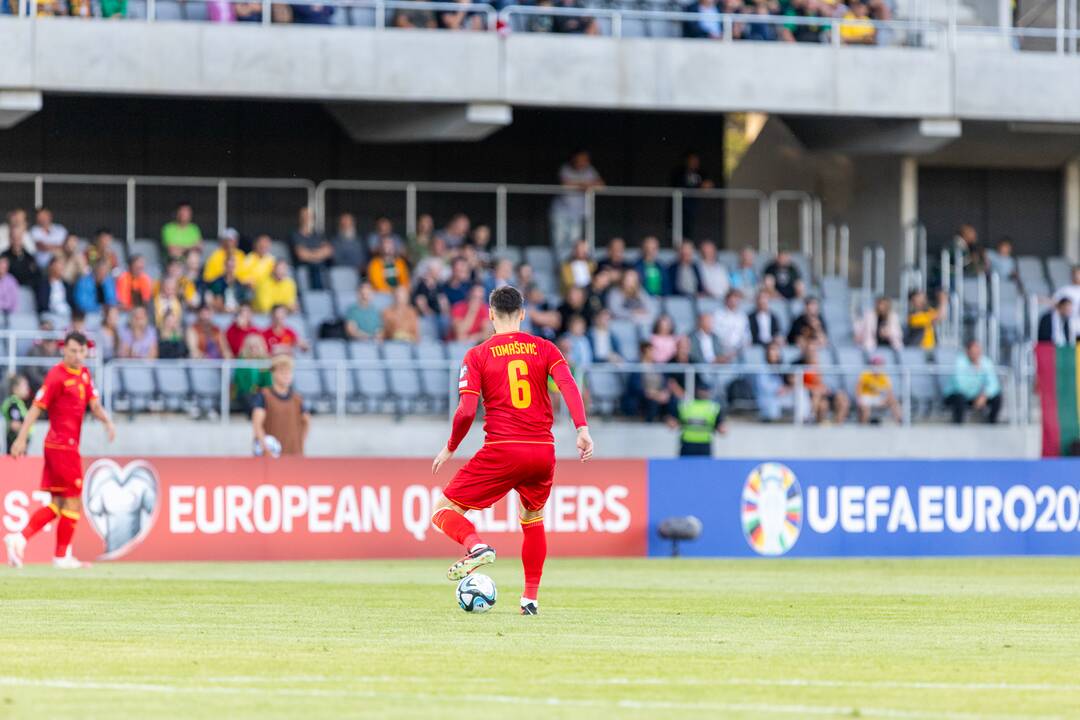 Europos futbolo čempionato atranka: Lietuva – Juodkalnija 2:2