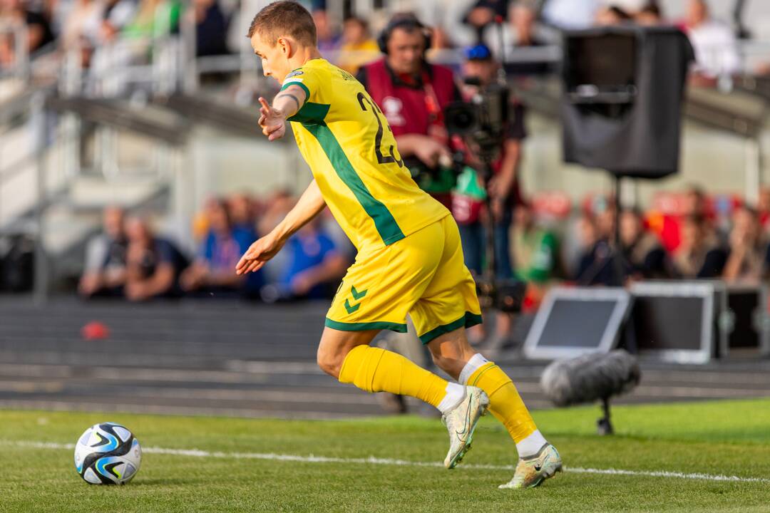 Europos futbolo čempionato atranka: Lietuva – Juodkalnija 2:2
