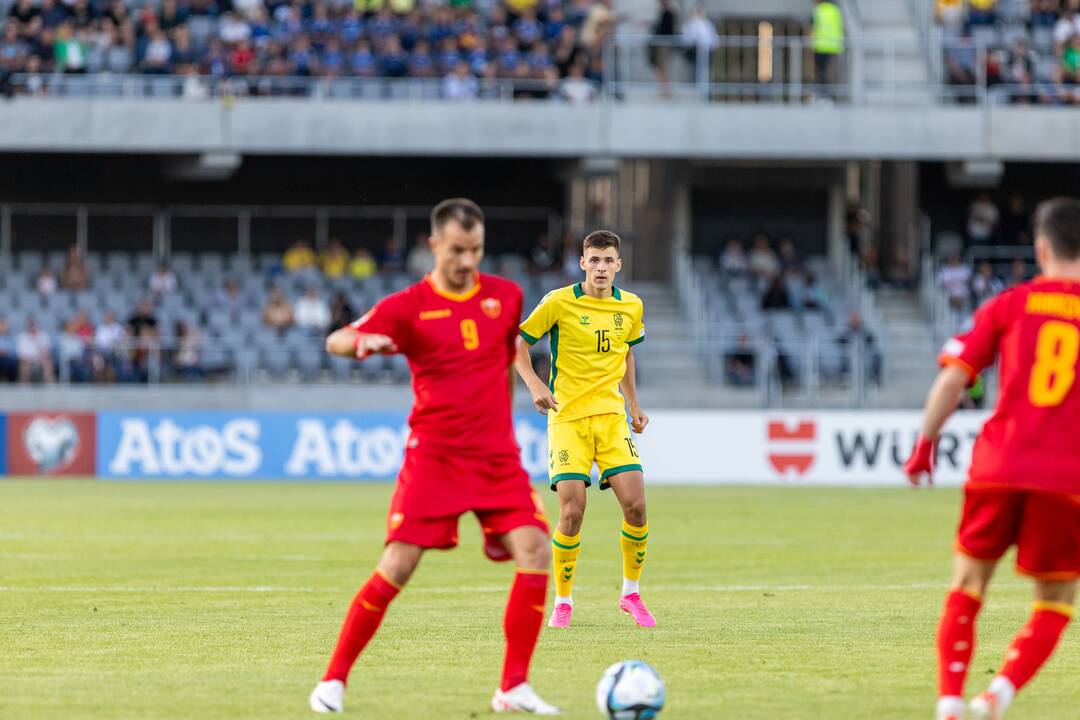 Europos futbolo čempionato atranka: Lietuva – Juodkalnija 2:2