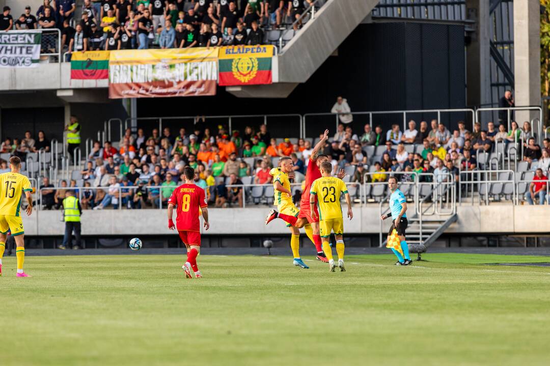 Europos futbolo čempionato atranka: Lietuva – Juodkalnija 2:2