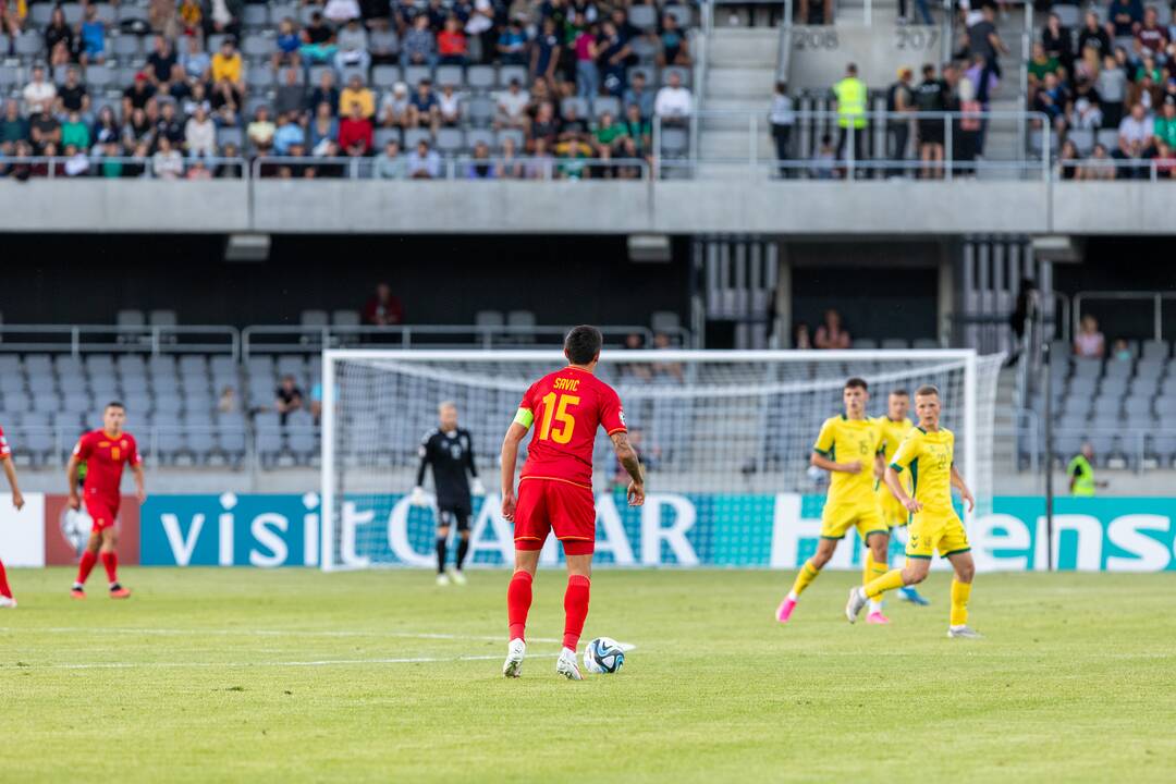 Europos futbolo čempionato atranka: Lietuva – Juodkalnija 2:2