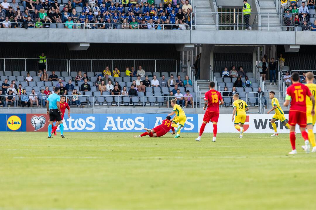 Europos futbolo čempionato atranka: Lietuva – Juodkalnija 2:2
