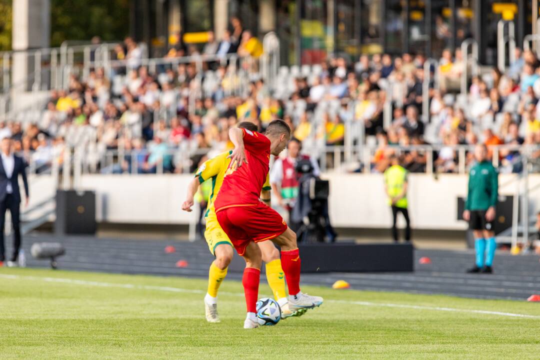 Europos futbolo čempionato atranka: Lietuva – Juodkalnija 2:2