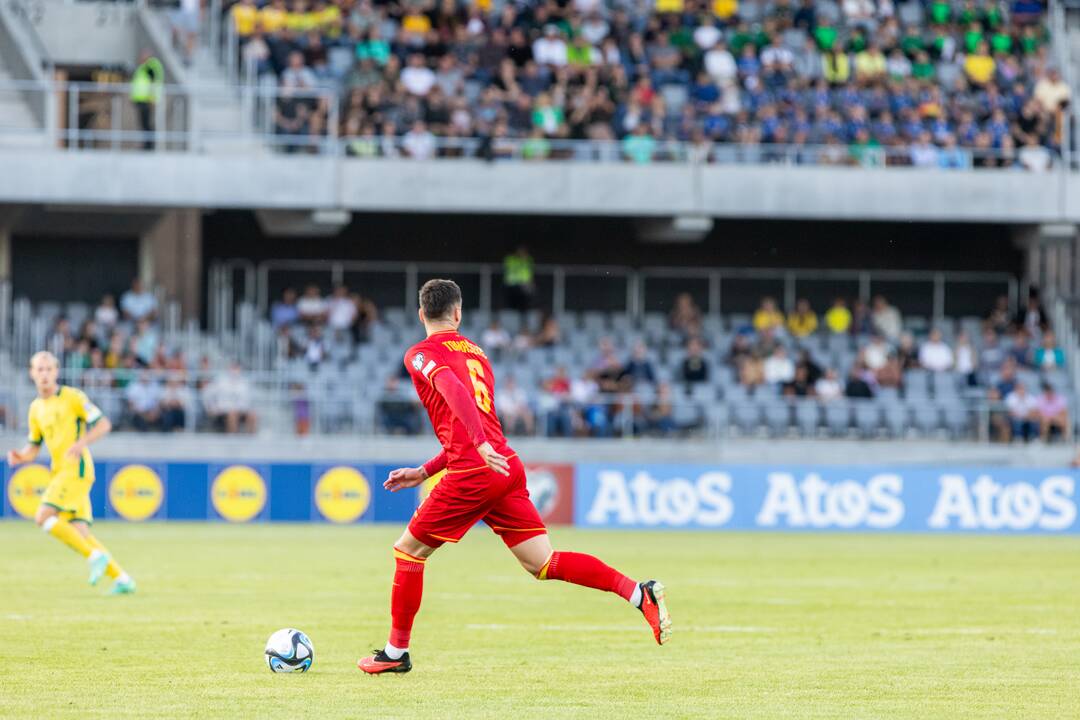 Europos futbolo čempionato atranka: Lietuva – Juodkalnija 2:2