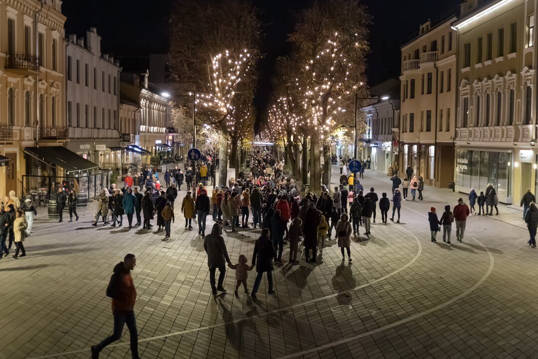 Laisvės alėja nuvilnijo sielų upė