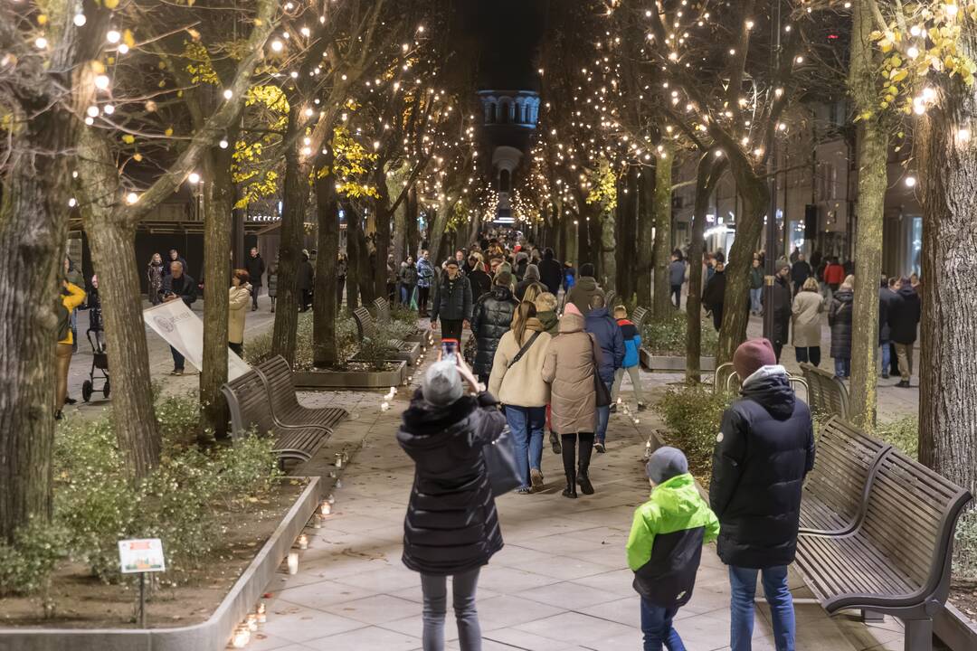 Laisvės alėja nuvilnijo sielų upė