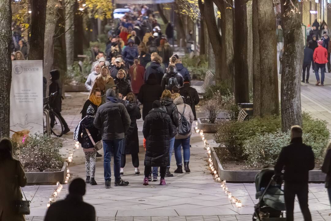 Laisvės alėja nuvilnijo sielų upė