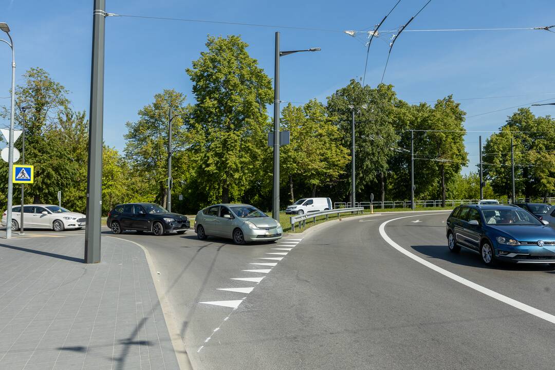 Pilies žiede pakeista eismo tvarka