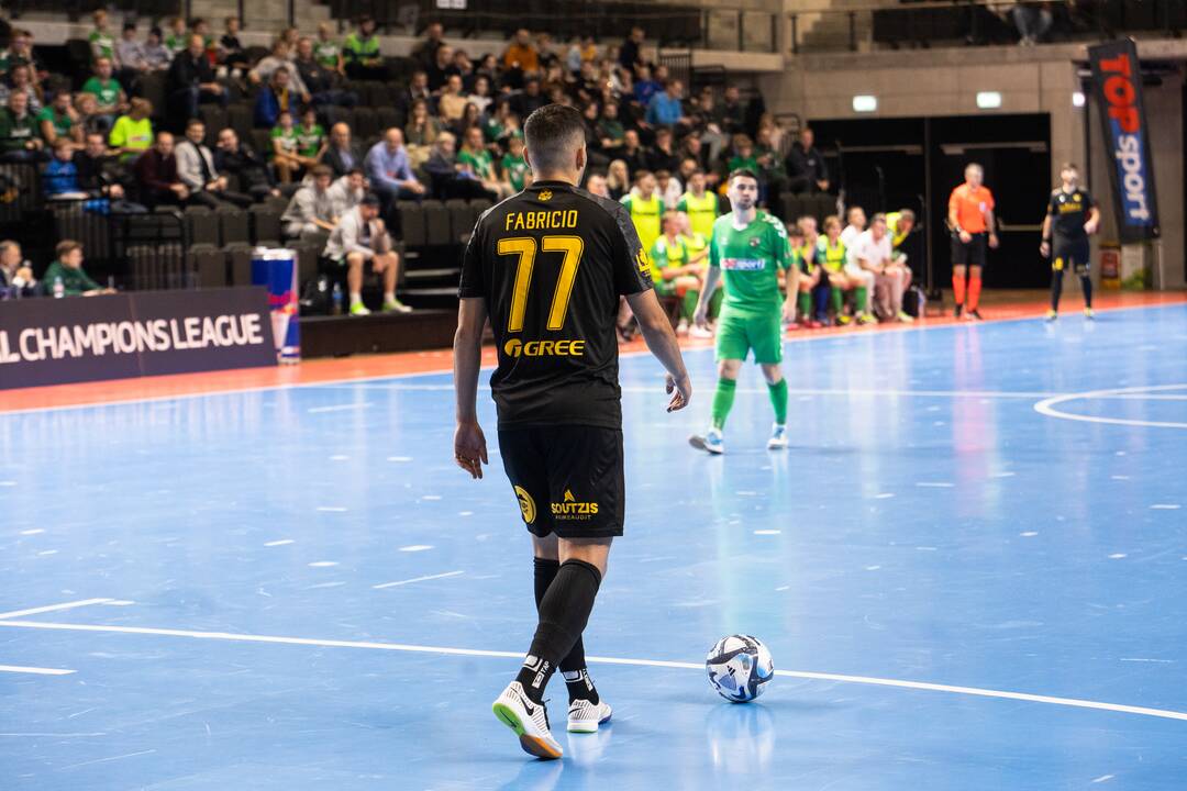 UEFA FUTSAL „Kauno Žalgirio“ ir „AEL“ ekipų dvikova