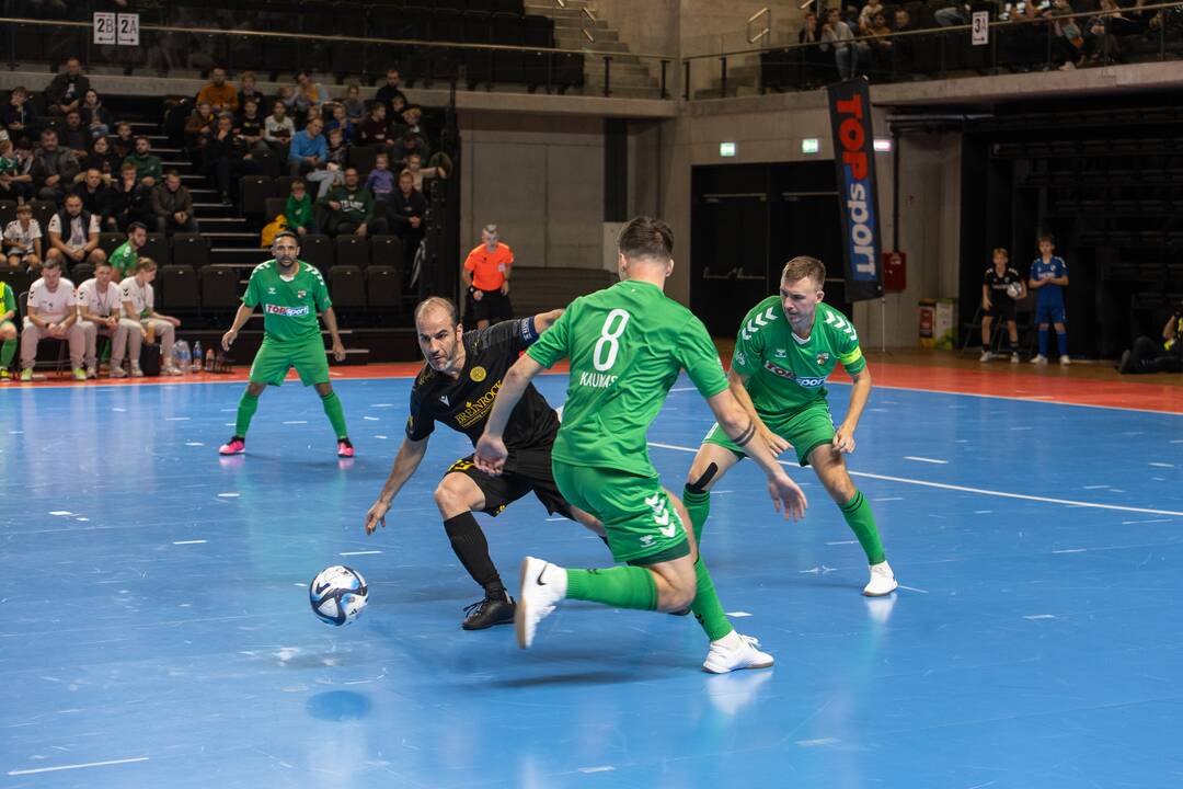 UEFA FUTSAL „Kauno Žalgirio“ ir „AEL“ ekipų dvikova