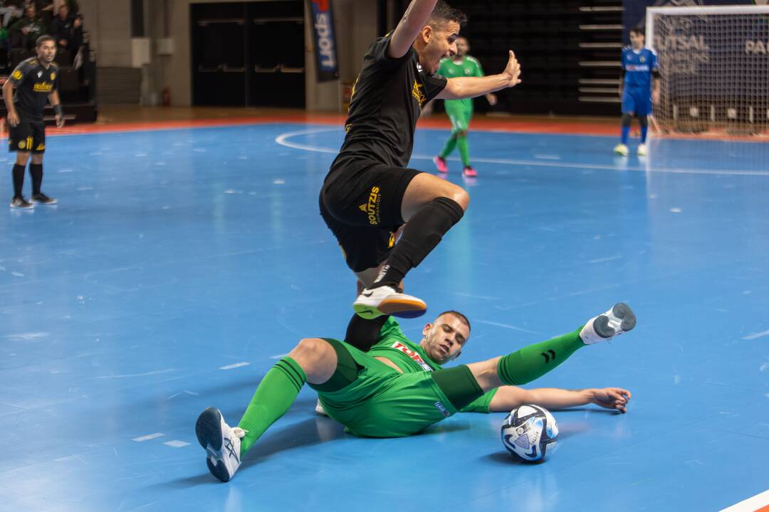 UEFA FUTSAL „Kauno Žalgirio“ ir „AEL“ ekipų dvikova