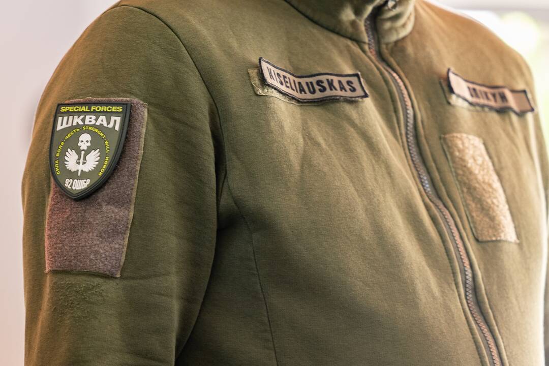 Aviacijos muziejuje savanoriai dalijosi patirtimi Ukrainoje