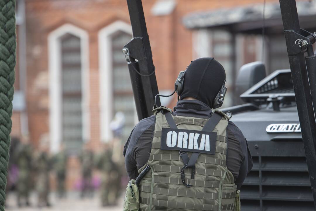 Šaulių pratybos Kauno rajone