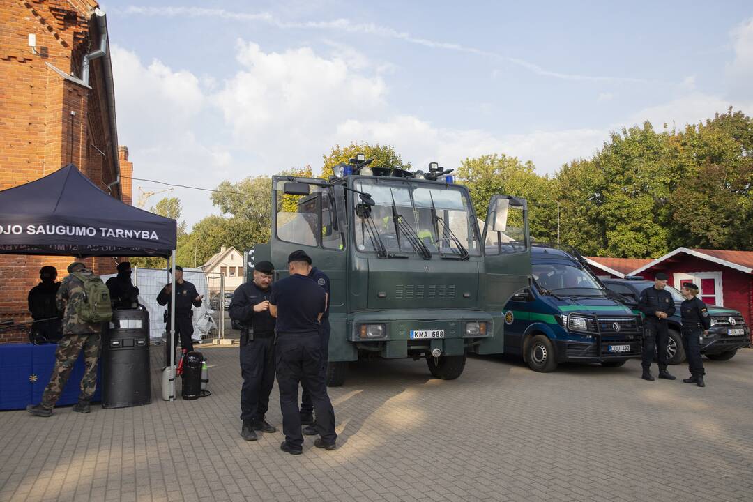 Šaulių pratybos Kauno rajone