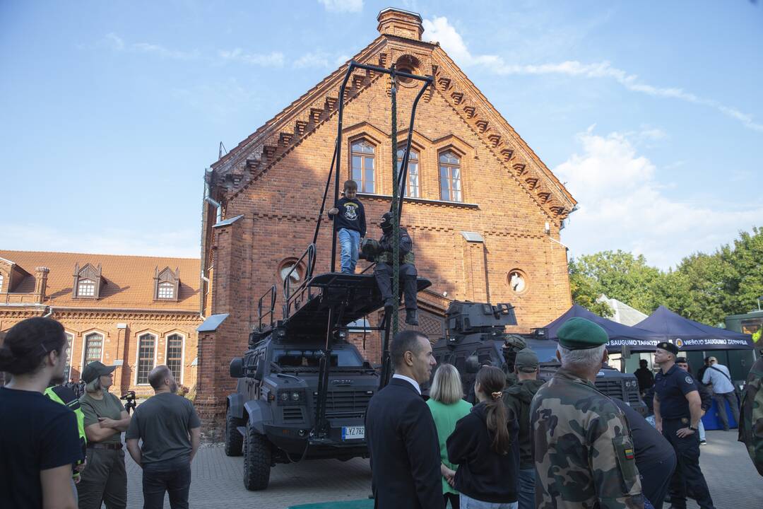 Šaulių pratybos Kauno rajone