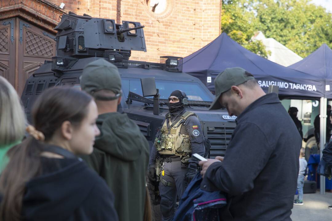 Šaulių pratybos Kauno rajone