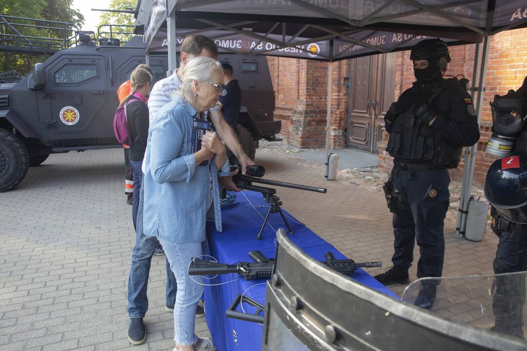 Šaulių pratybos Kauno rajone