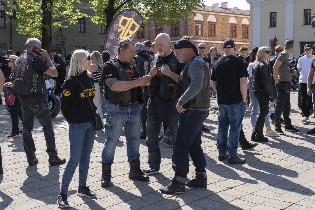 Kaune atidarytas baikerių sezonas
