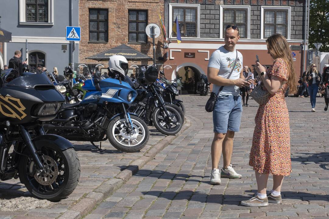 Kaune atidarytas baikerių sezonas