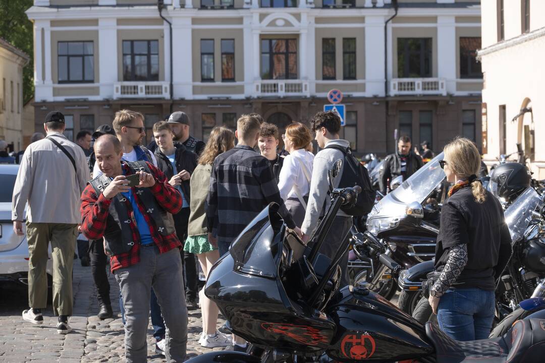 Kaune atidarytas baikerių sezonas