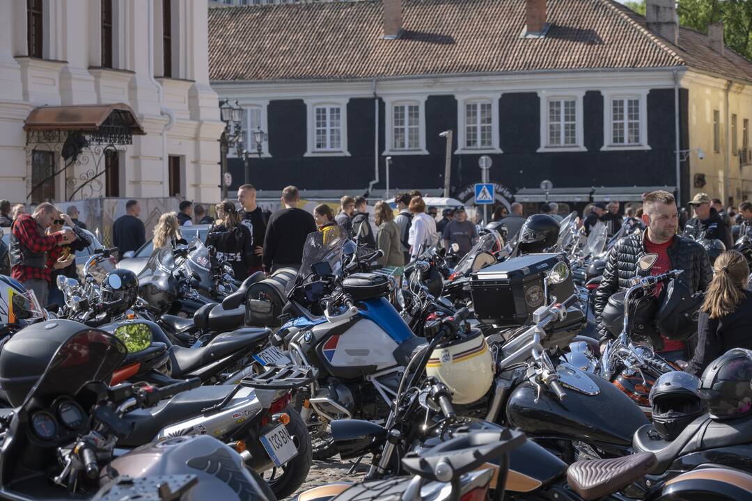 Kaune atidarytas baikerių sezonas