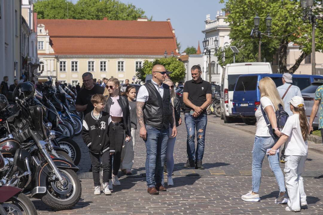 Kaune atidarytas baikerių sezonas