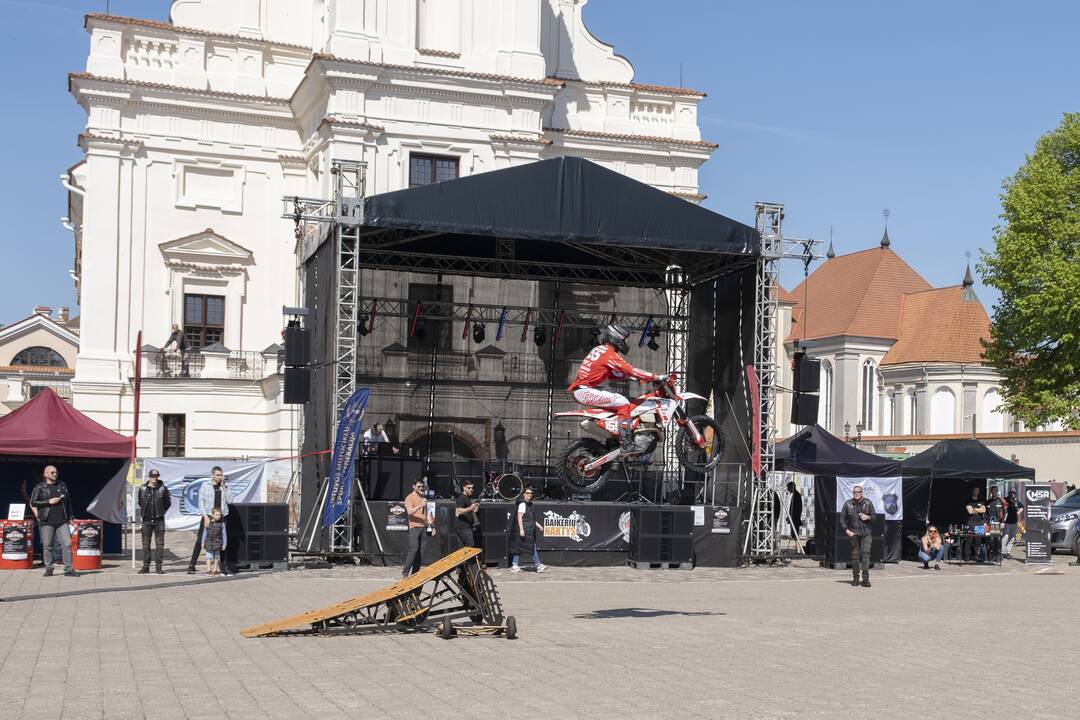 Kaune atidarytas baikerių sezonas