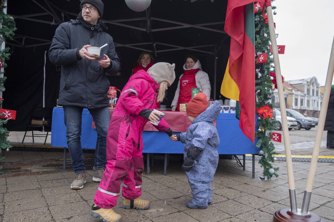 Maltiiečių sriuba Rotušės aikštėje
