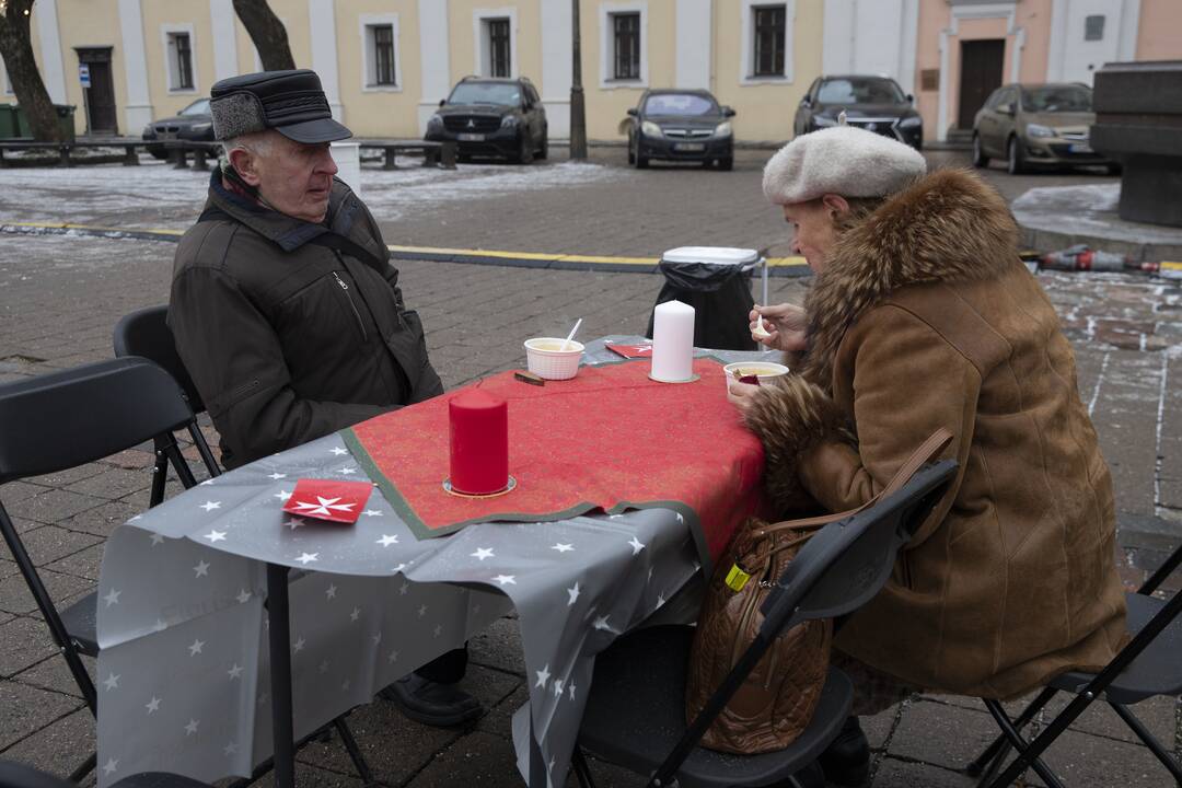 Maltiiečių sriuba Rotušės aikštėje