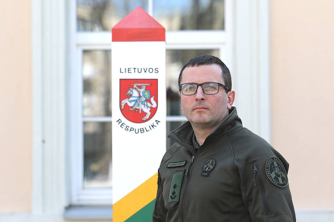 Darbą pradeda VSAT vado pavaduotojas S. Nekraševičius