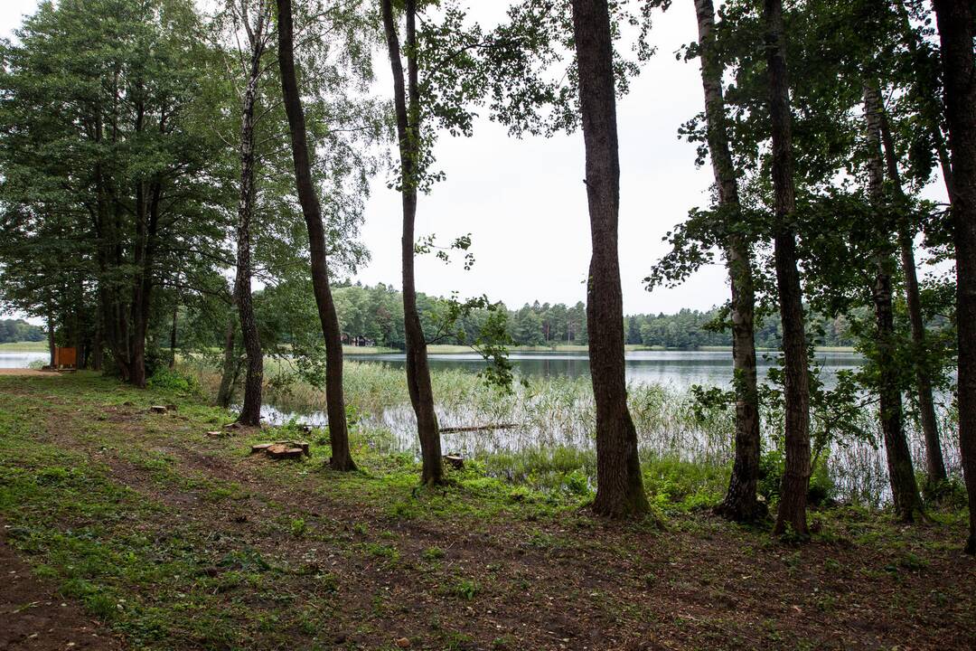 Nauja stovyklavietė prie Skaisčio ežero Trakų rajone