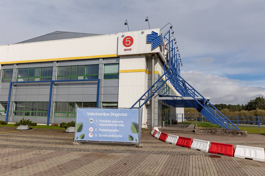 Vilniuje atidaromas vienas didžiausių šalyje COVID-19 vakcinavimo centrų