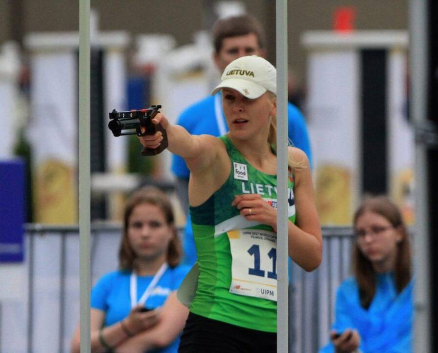 I. Serapinaitė atakavo Europos čempionato pakylą, bet nusmukdė bėgimas ir šaudymas