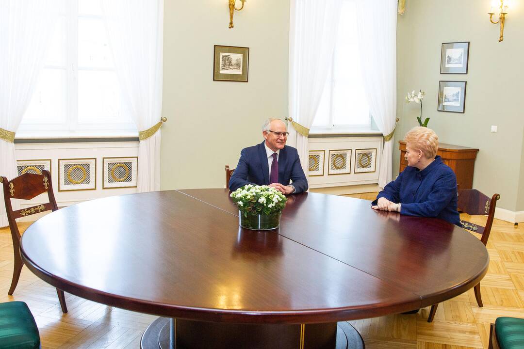 Prezidentė susitiko su kandidatu į švietimo ministrus