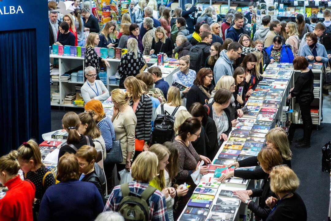 Tęsiasi Vilniaus knygų mugės renginiai