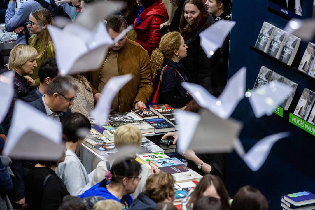 Tęsiasi Vilniaus knygų mugės renginiai