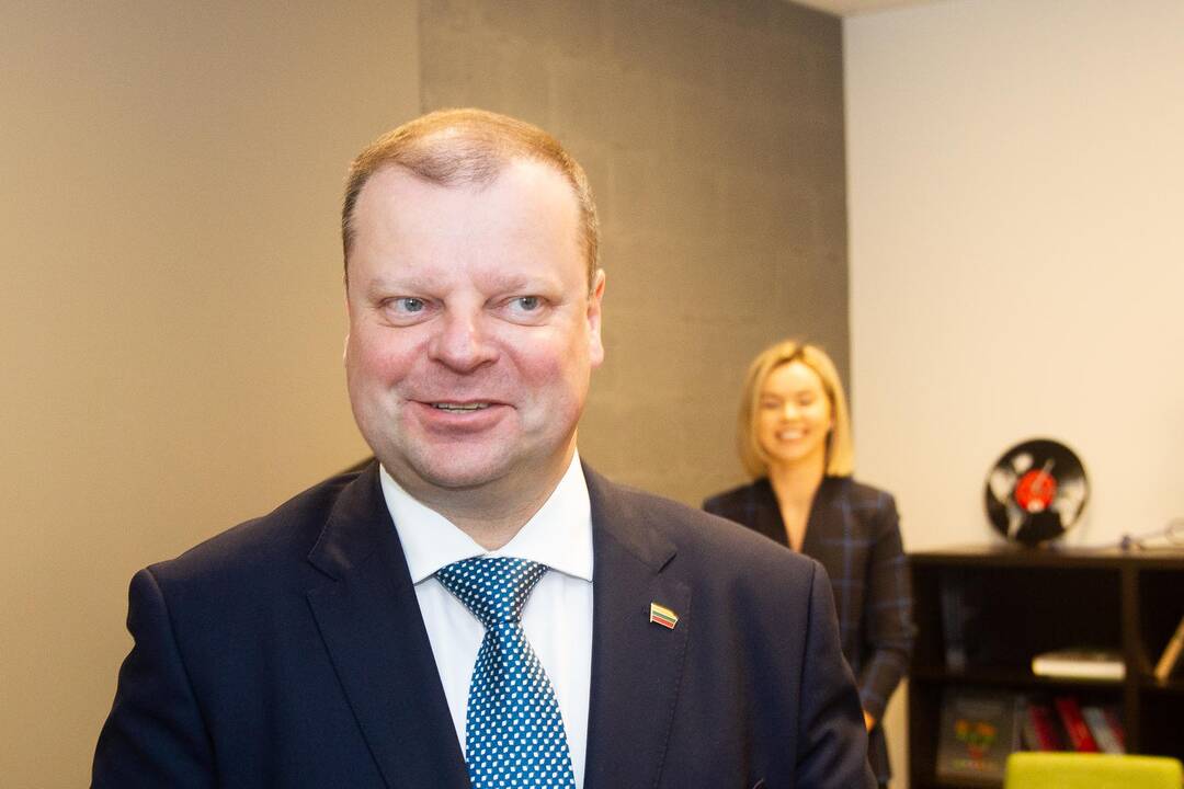 S. Skvernelis pristatė prezidentinį rinkimų štabą