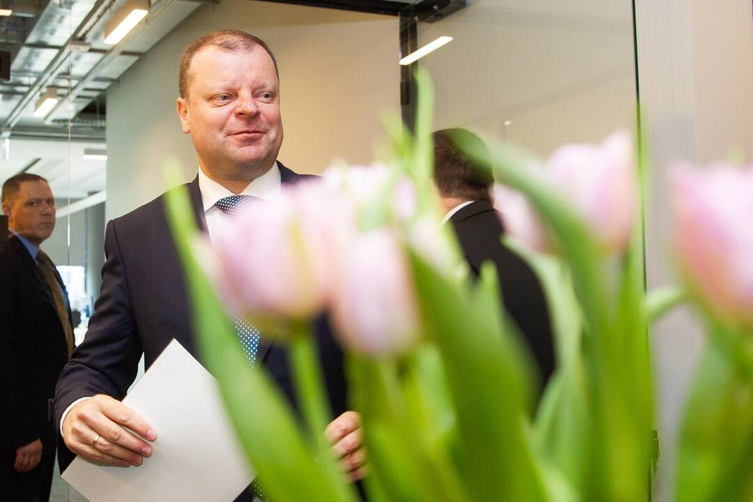 S. Skvernelis pristatė prezidentinį rinkimų štabą