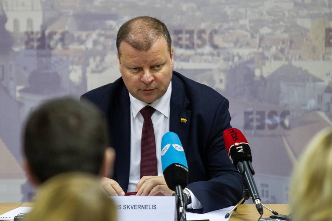 S. Skvernelis pristatė užsienio politikos strategiją