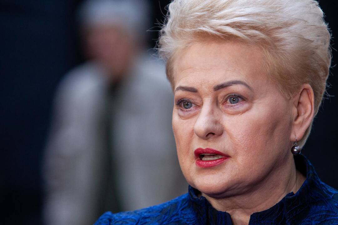 D. Grybauskaitė iš anksto balsavo prezidento rinkimuose