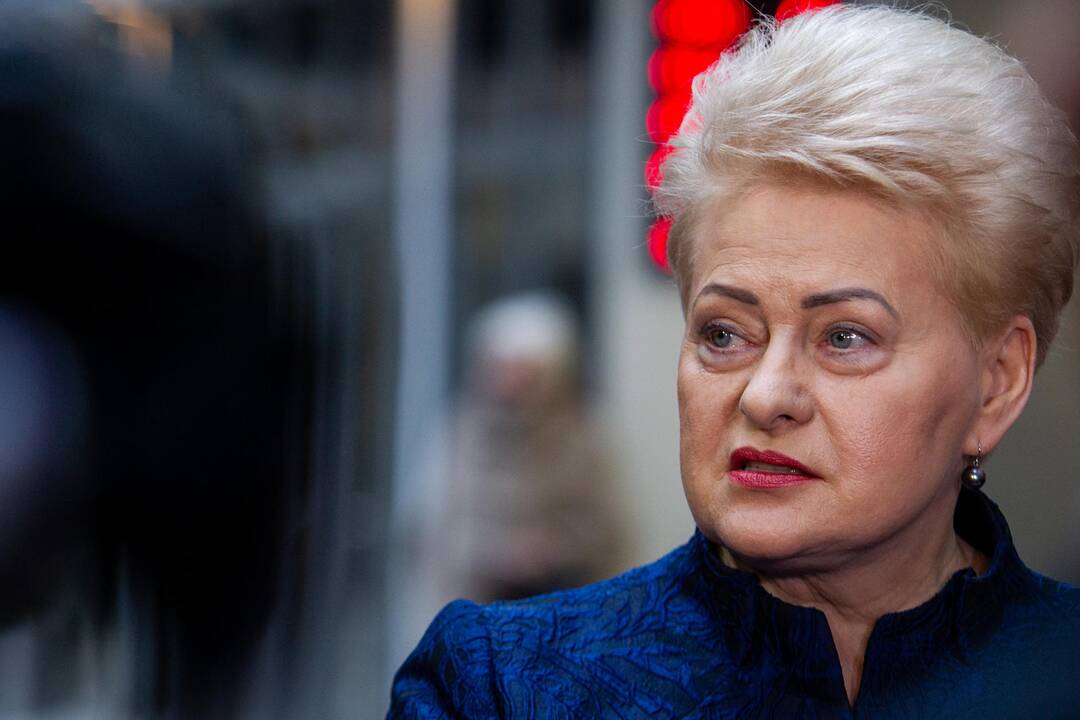 D. Grybauskaitė iš anksto balsavo prezidento rinkimuose