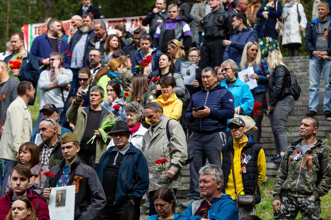 Gegužės 9-osios minėjimas Antakalnio kapinėse