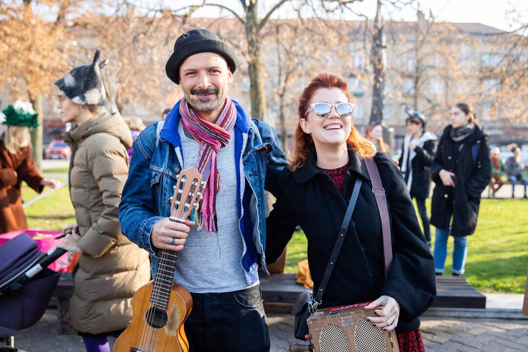 Protesto akcija „Girios ateina į Vilnių“