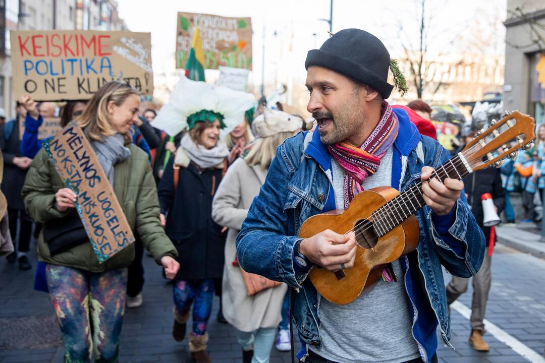 Protesto akcija „Girios ateina į Vilnių“