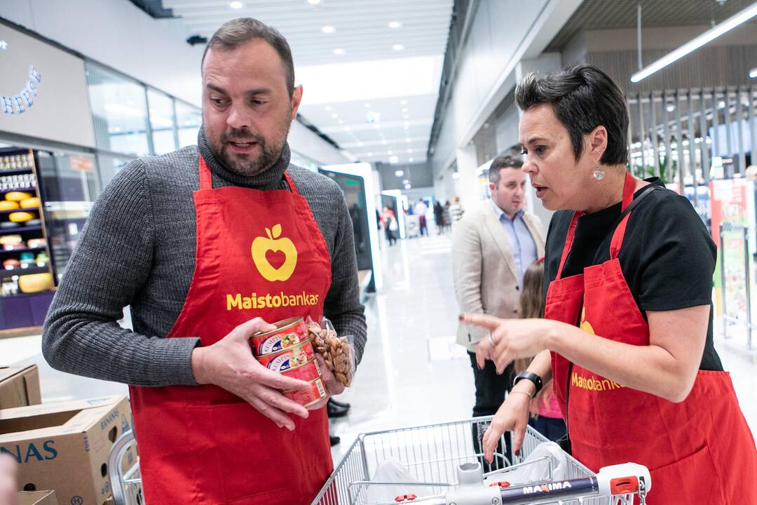 „Maisto banko“ labdaros akcija